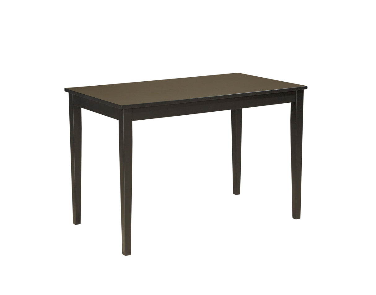 Kimonte Dark Brown/Ivory 5-Piece Rectangular Dining Set from Ashley - Luna Furniture