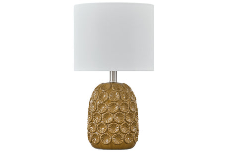 Moorbank Amber Table Lamp -  - Luna Furniture