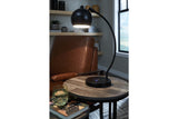Marinel Black Desk Lamp -  - Luna Furniture