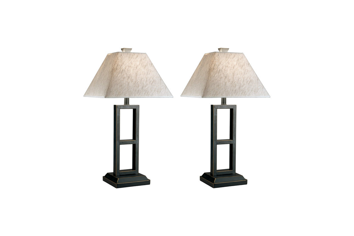 Deidra Black Table Lamp from Ashley - Luna Furniture