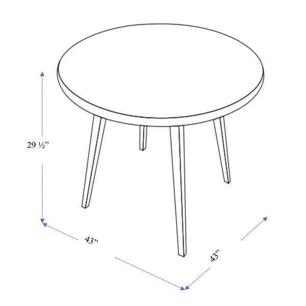 Lara Walnut Dining Table from Ashcroft Furniture - Luna Furniture