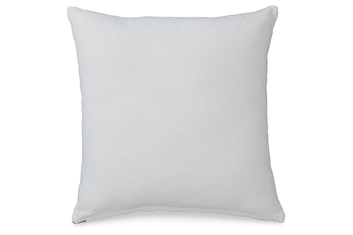 Longsum Black/White/Honey Pillow from Ashley Furniture - Luna Furniture
