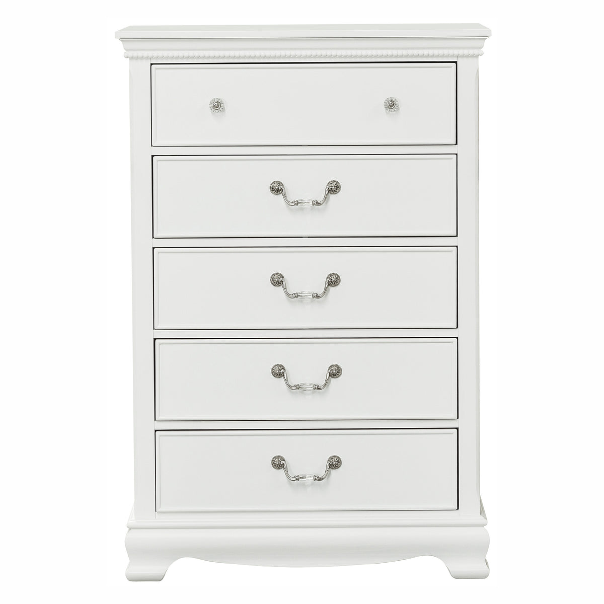 Lucida White Chest from Homelegance - Luna Furniture