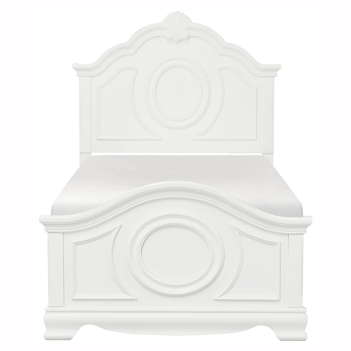 Lucida White Panel Youth Bedroom Set from Homelegance - Luna Furniture