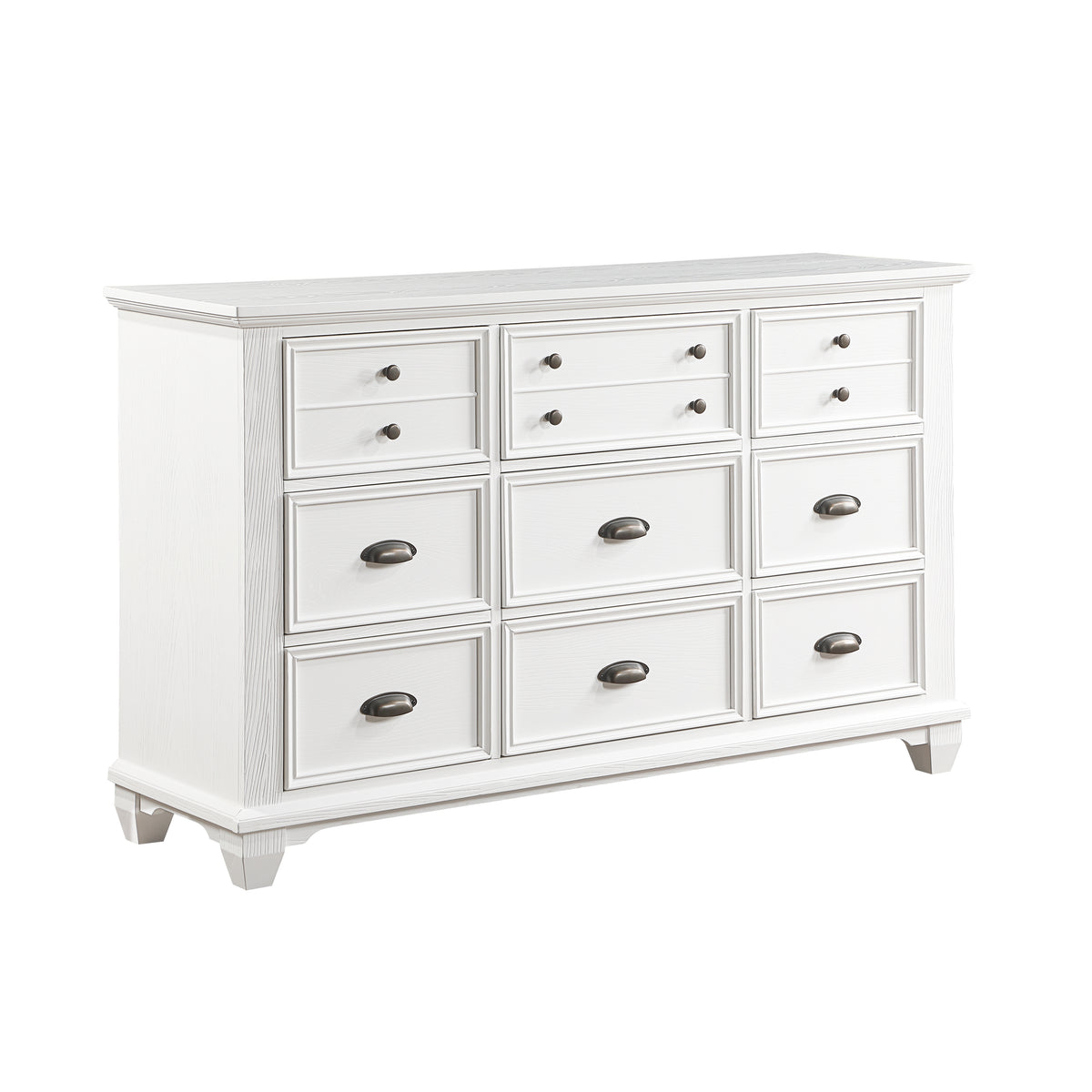 Mackinac White Dresser from Homelegance - Luna Furniture