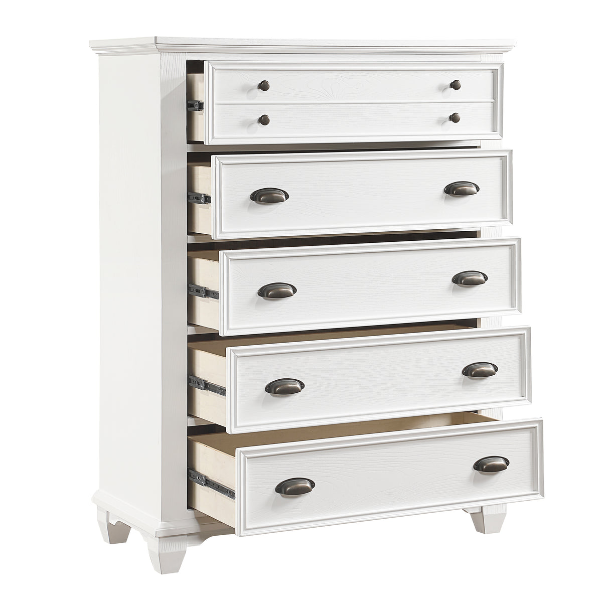 Mackinac White Chest from Homelegance - Luna Furniture