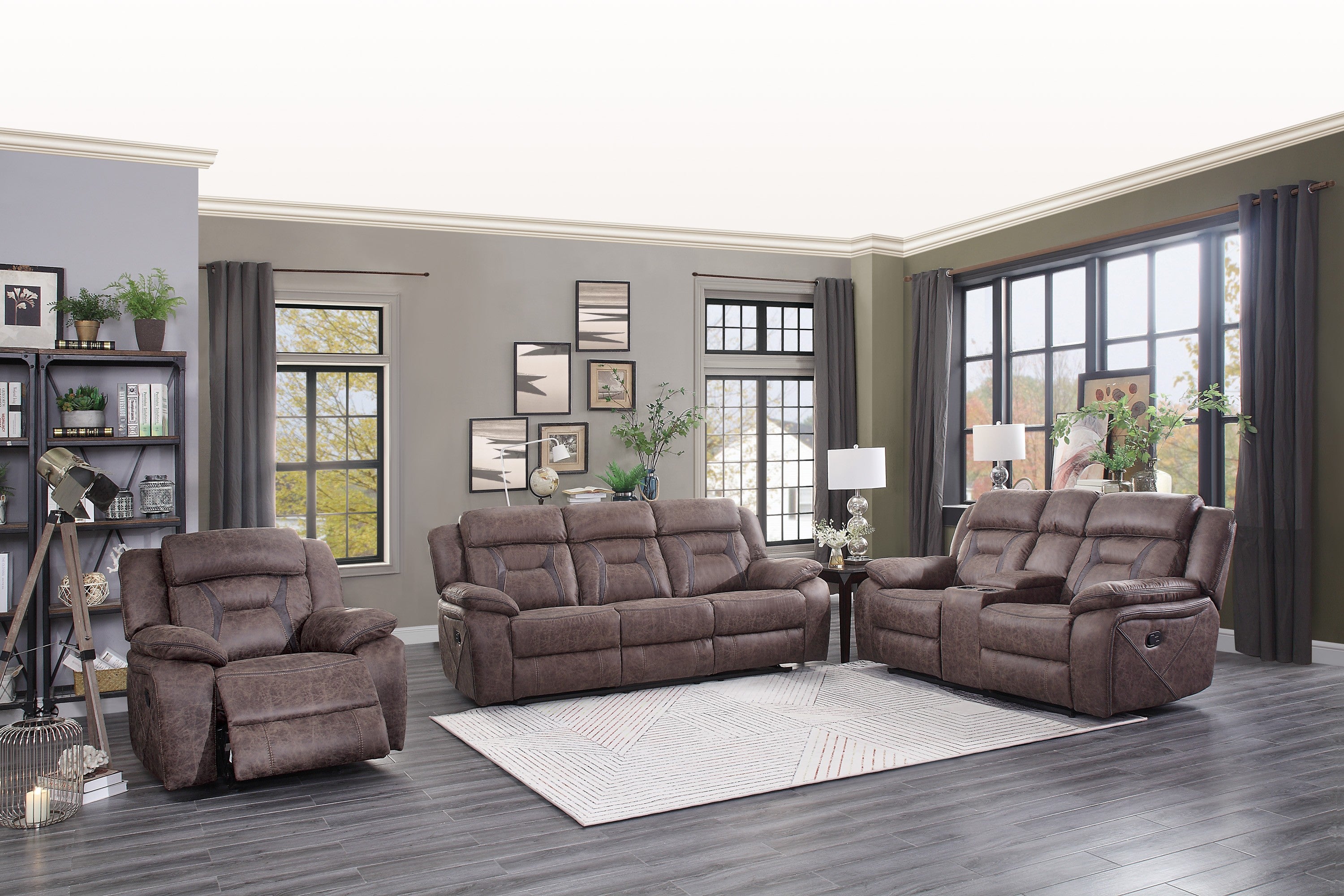 Madrona Reclining Living Room Set - Luna Furniture