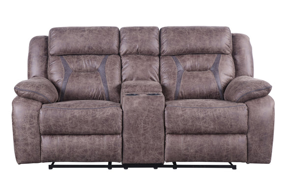 Madrona Dark Brown Reclining Loveseat