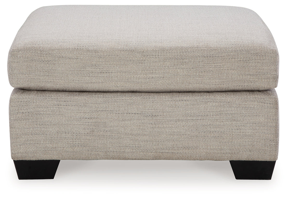 Mahoney Pebble Oversized Accent Ottoman from Ashley - Luna Furniture