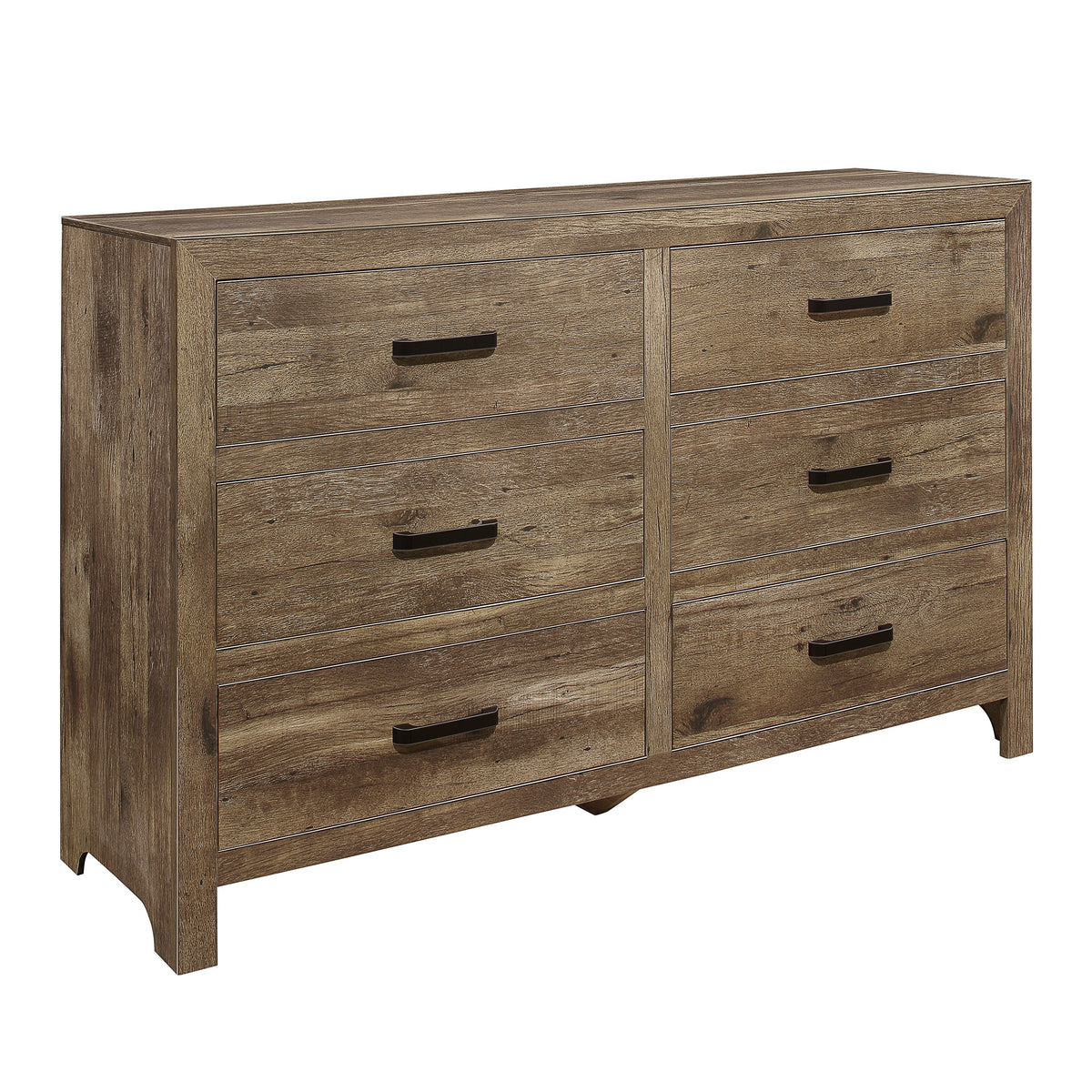 Mandan Weathered Pine Dresser from Homelegance - Luna Furniture