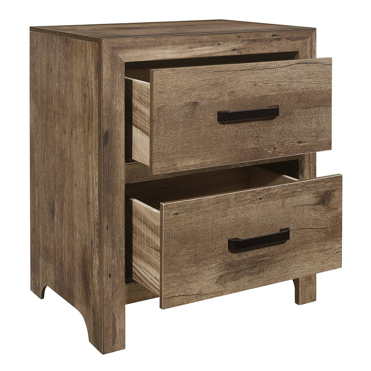 Mandan Weathered Pine Panel Bedroom Set from Homelegance - Luna Furniture