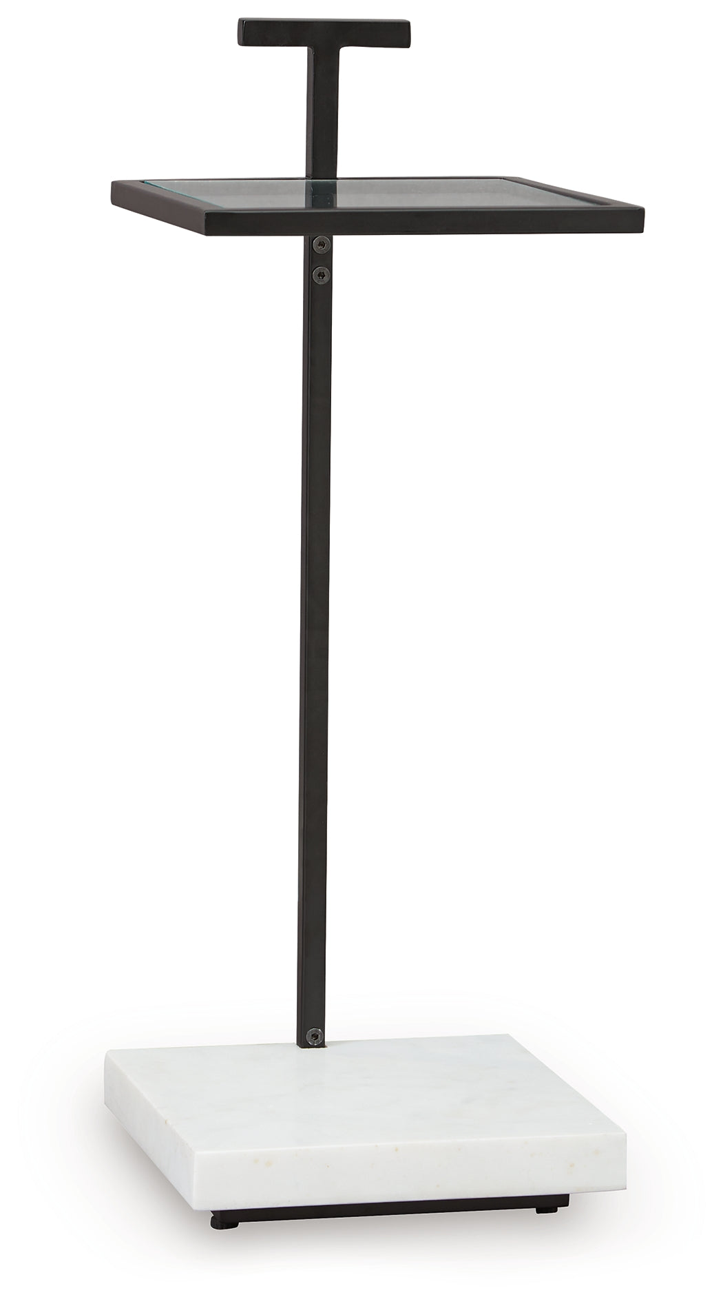 Mannill Black/White Accent Table from Ashley - Luna Furniture