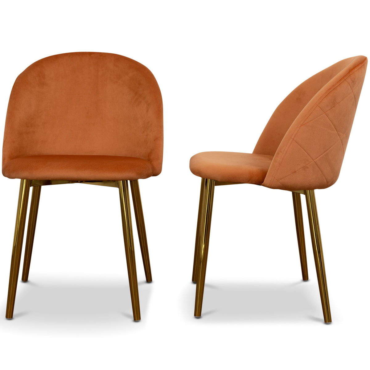 Marion Mid Century Modern Dining Chair (Set of 2) Cream Boucle from Ashcroft Furniture - Luna Furniture