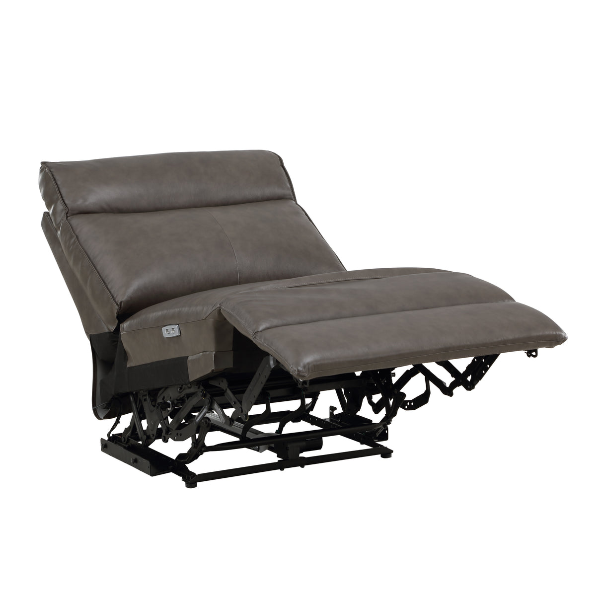 Maroni Dark Brown Leather 6-Piece Modular Power Reclining Sectional from Homelegance - Luna Furniture