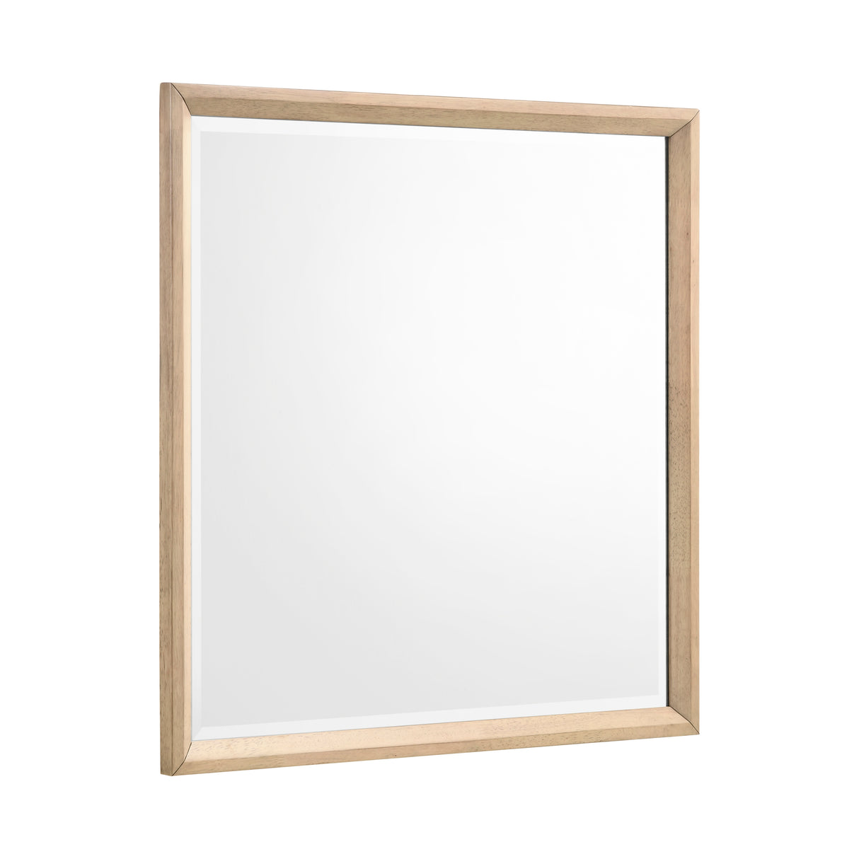 Marrin Natural Oak Mirror (Mirror Only) from Homelegance - Luna Furniture