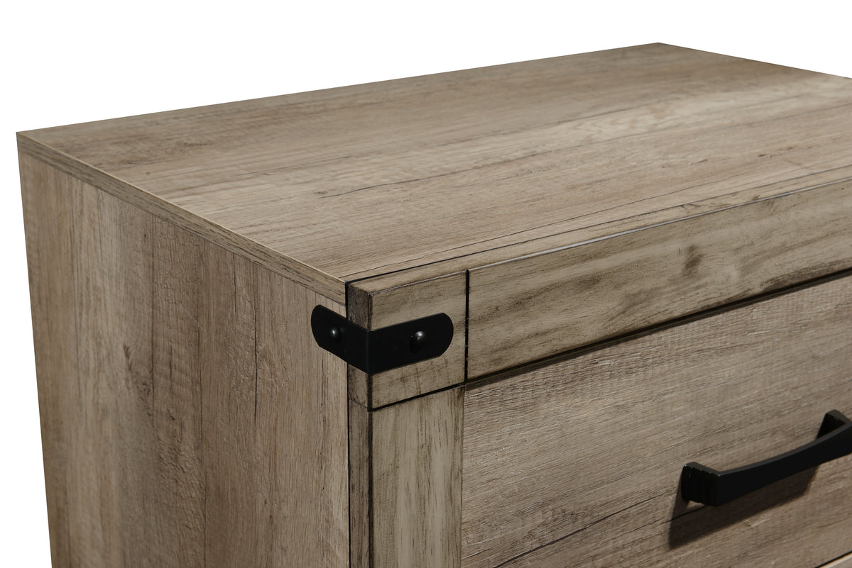 Matteo Melamine Upholstered Panel Bedroom Set from Crown Mark - Luna Furniture