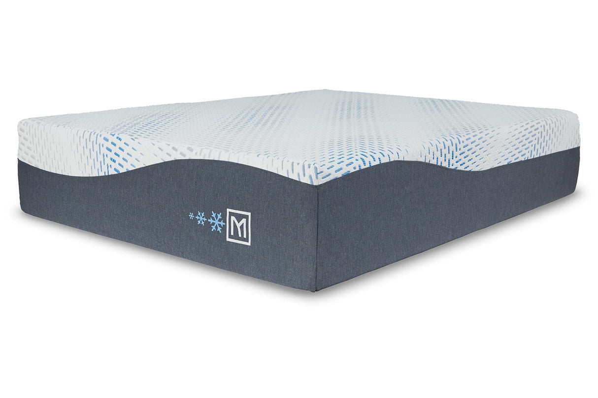 Millennium Cushion Firm Gel Memory Foam Hybrid White King Mattress from Ashley Furniture - Luna Furniture