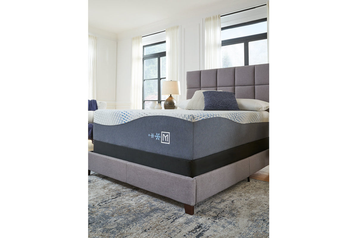 Millennium Cushion Firm Gel Memory Foam Hybrid White King Mattress from Ashley Furniture - Luna Furniture