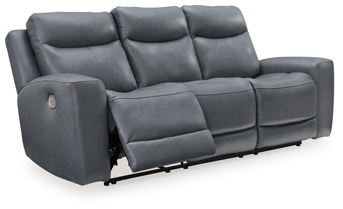 Mindanao Steel Power Reclining Sofa from Ashley Furniture - Luna Furniture