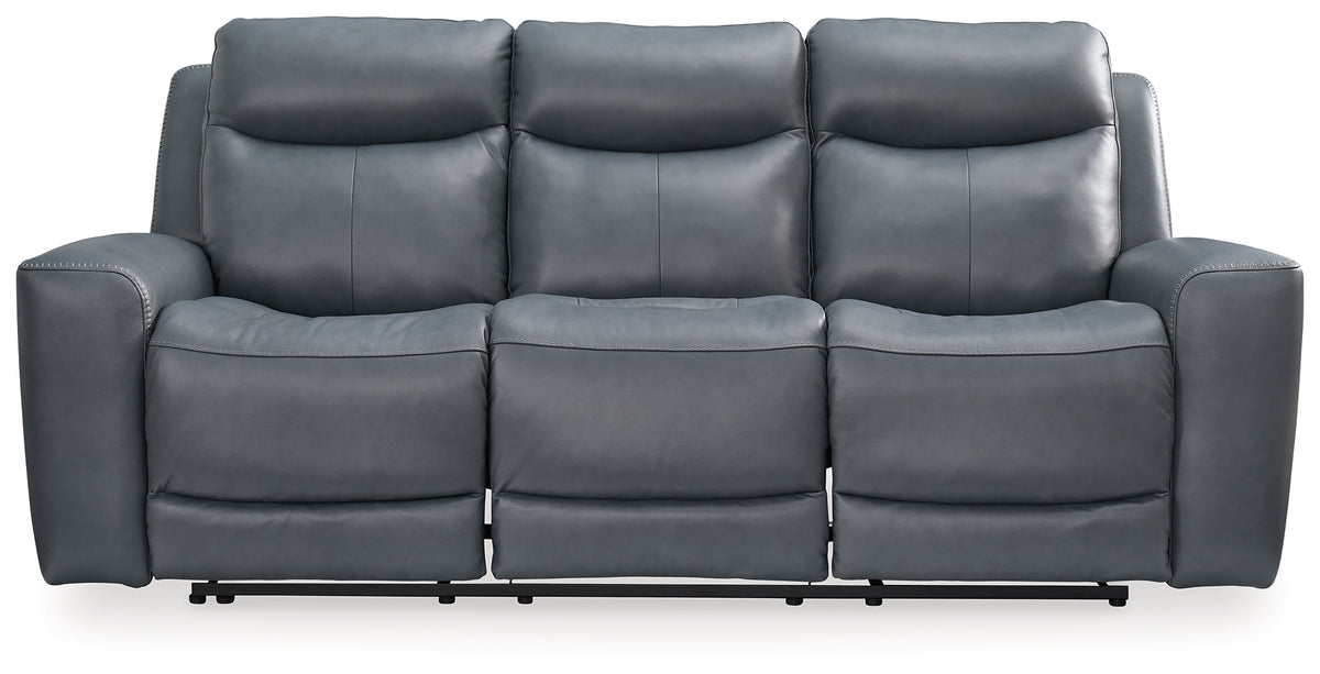 Mindanao Steel Power Reclining Sofa from Ashley Furniture - Luna Furniture