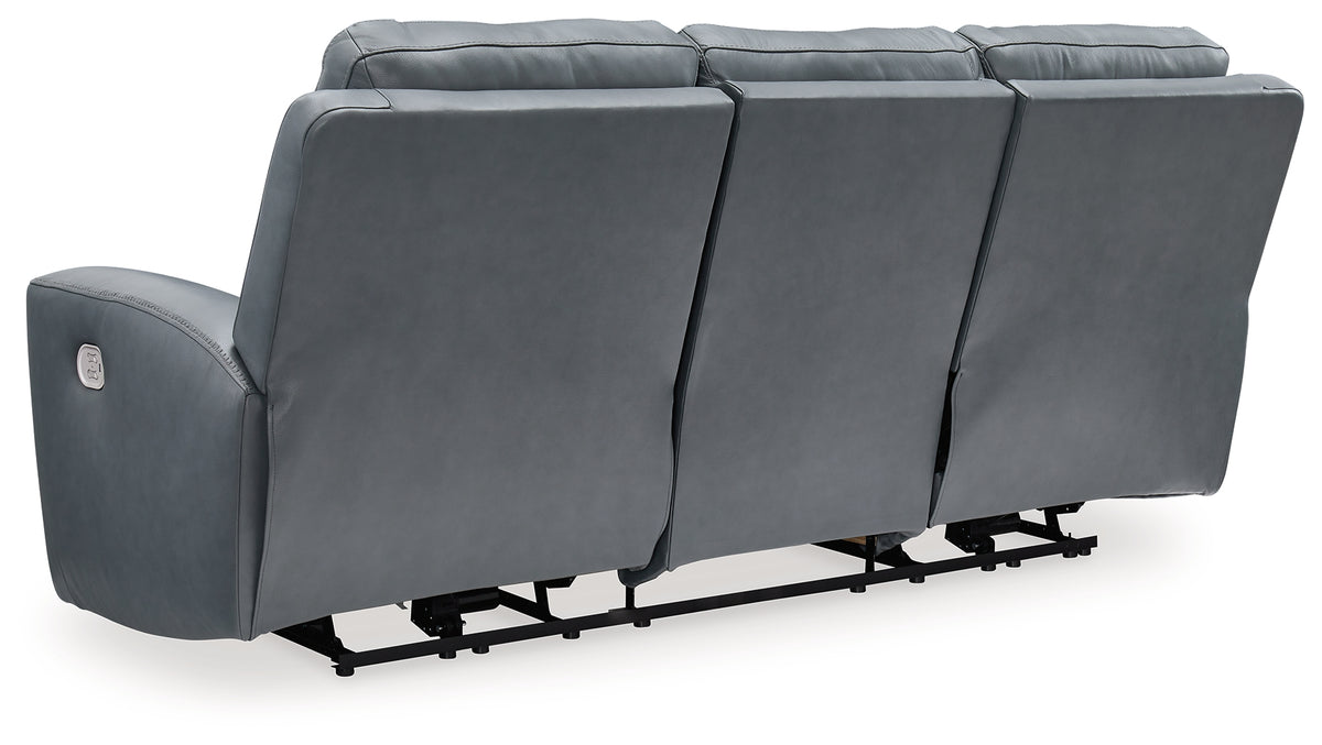 Mindanao Steel Power Reclining Sofa from Ashley Furniture - Luna Furniture