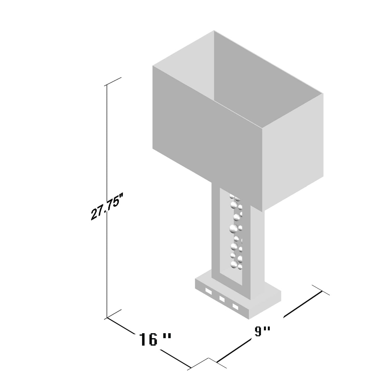 Monica Table Lamp from Crown Mark - Luna Furniture