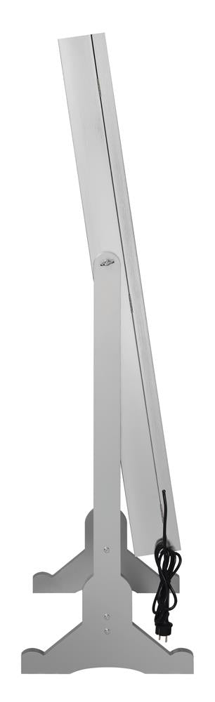 Moore Silver Jewelry Cheval Mirror from Coaster - Luna Furniture