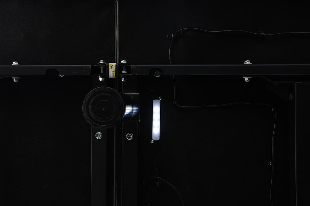 Negan Gray and Black Twin XL Adjustable Bed Base from Coaster - Luna Furniture