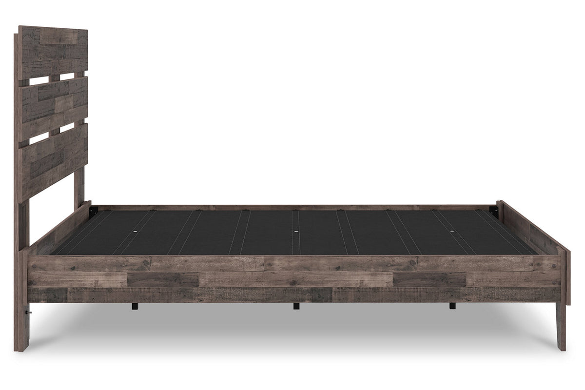 Neilsville Multi Gray Platform Bedroom Set from Ashley - Luna Furniture