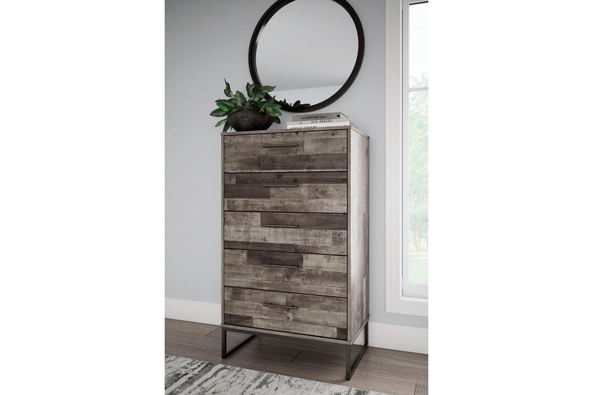 Neilsville Multi Gray Youth Platform Bedroom Set from Ashley - Luna Furniture