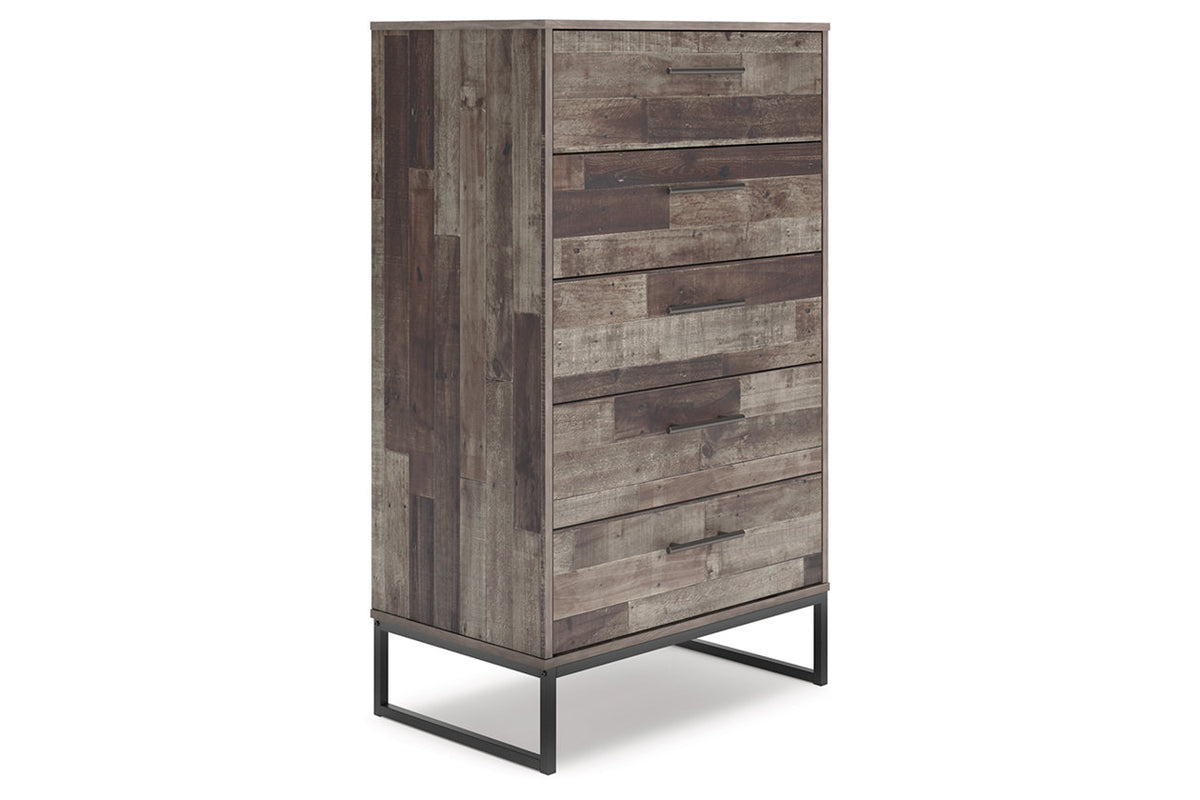 Neilsville Multi Gray Youth Platform Bedroom Set from Ashley - Luna Furniture