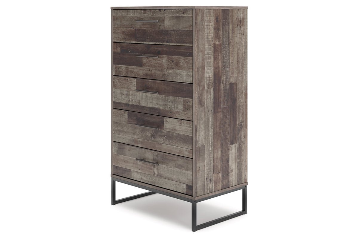 Neilsville Multi Gray Youth Platform Bedroom Set from Ashley - Luna Furniture