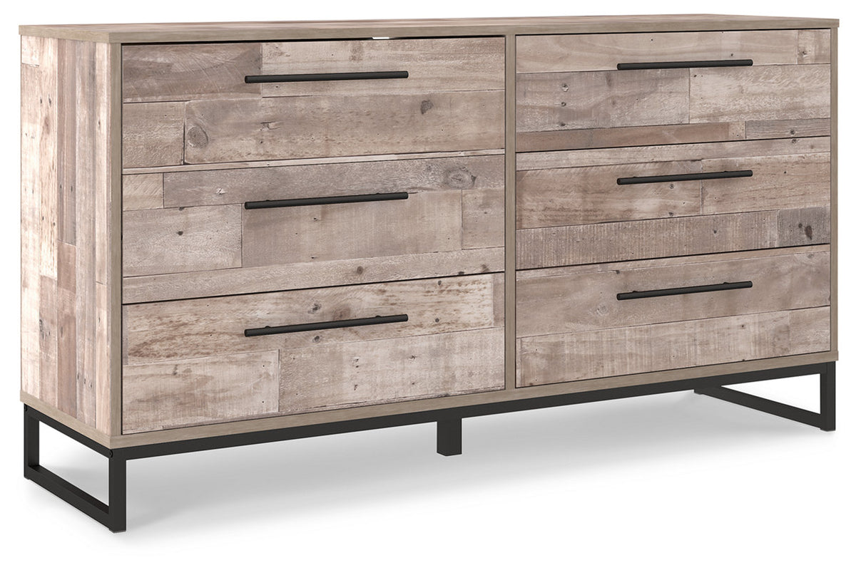 Neilsville Whitewash Dresser from Ashley Furniture - Luna Furniture