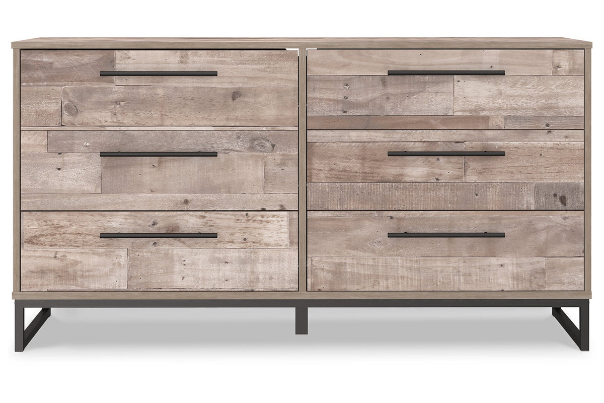 Neilsville Whitewash Dresser from Ashley Furniture - Luna Furniture