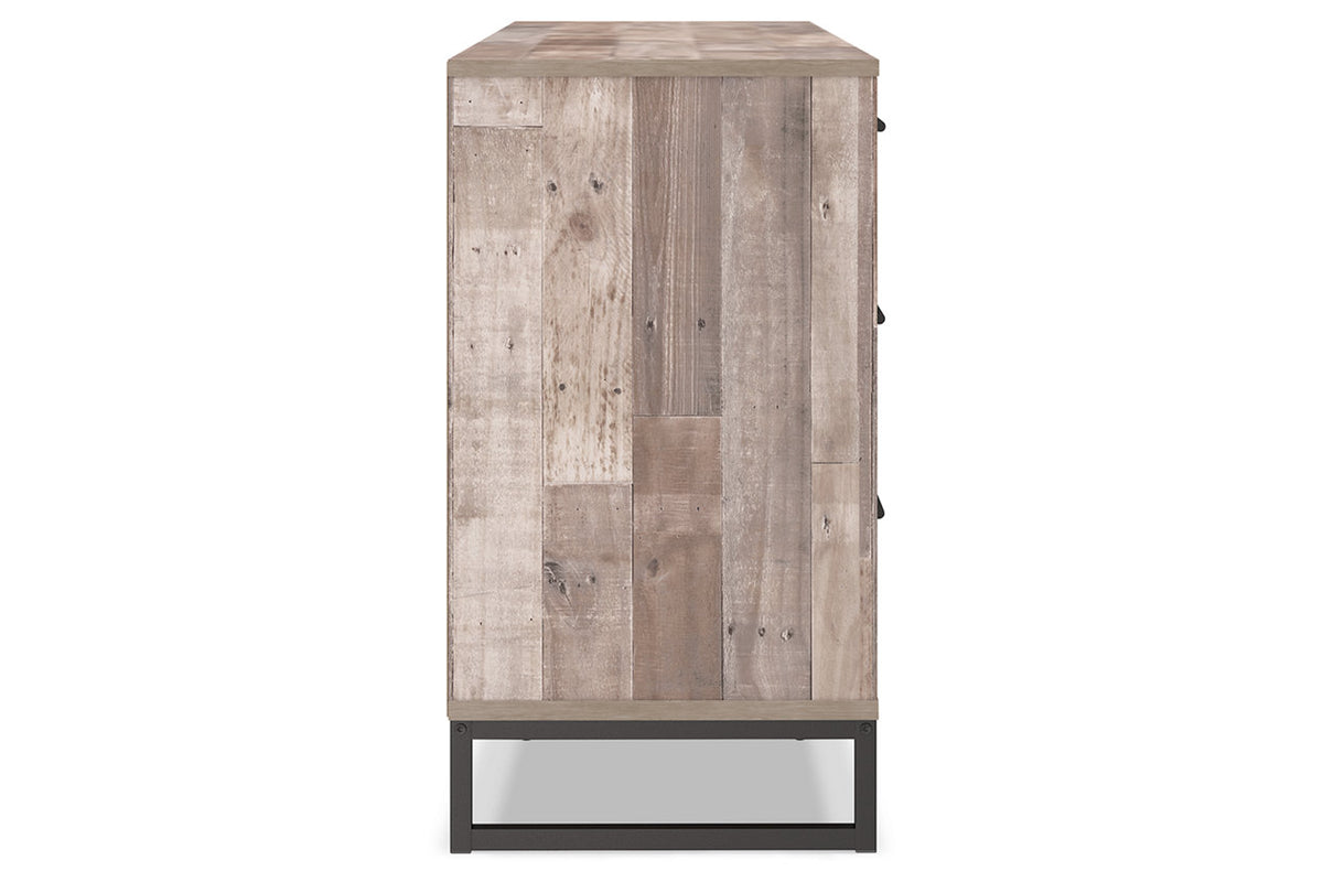 Neilsville Whitewash Dresser from Ashley Furniture - Luna Furniture