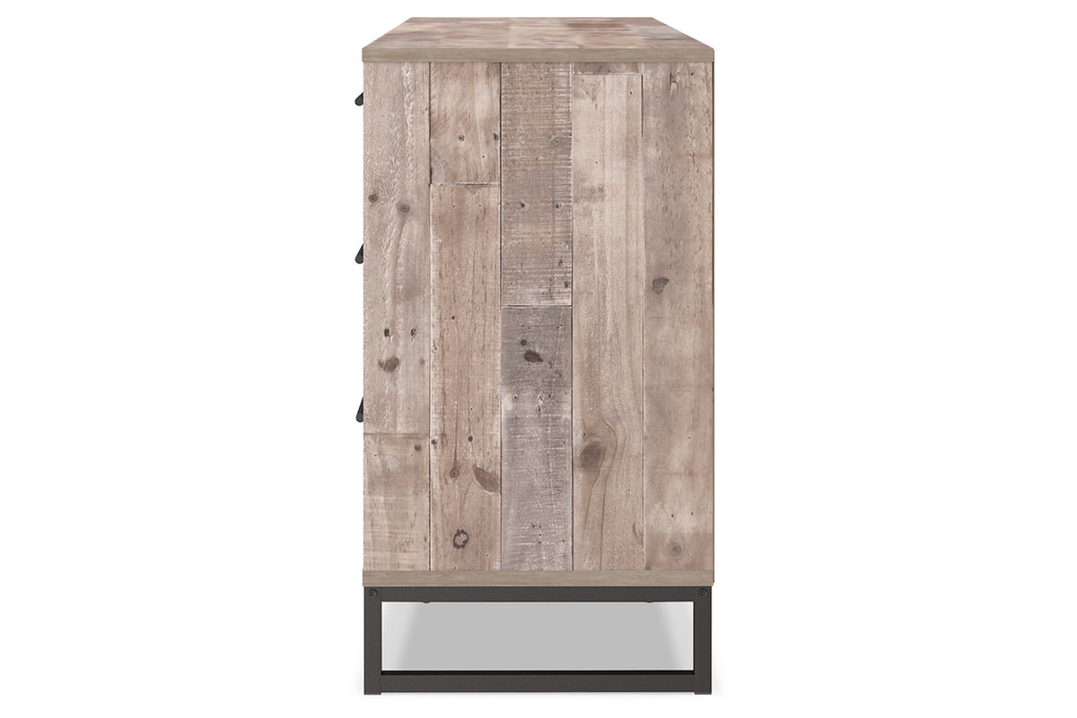 Neilsville Whitewash Dresser from Ashley Furniture - Luna Furniture