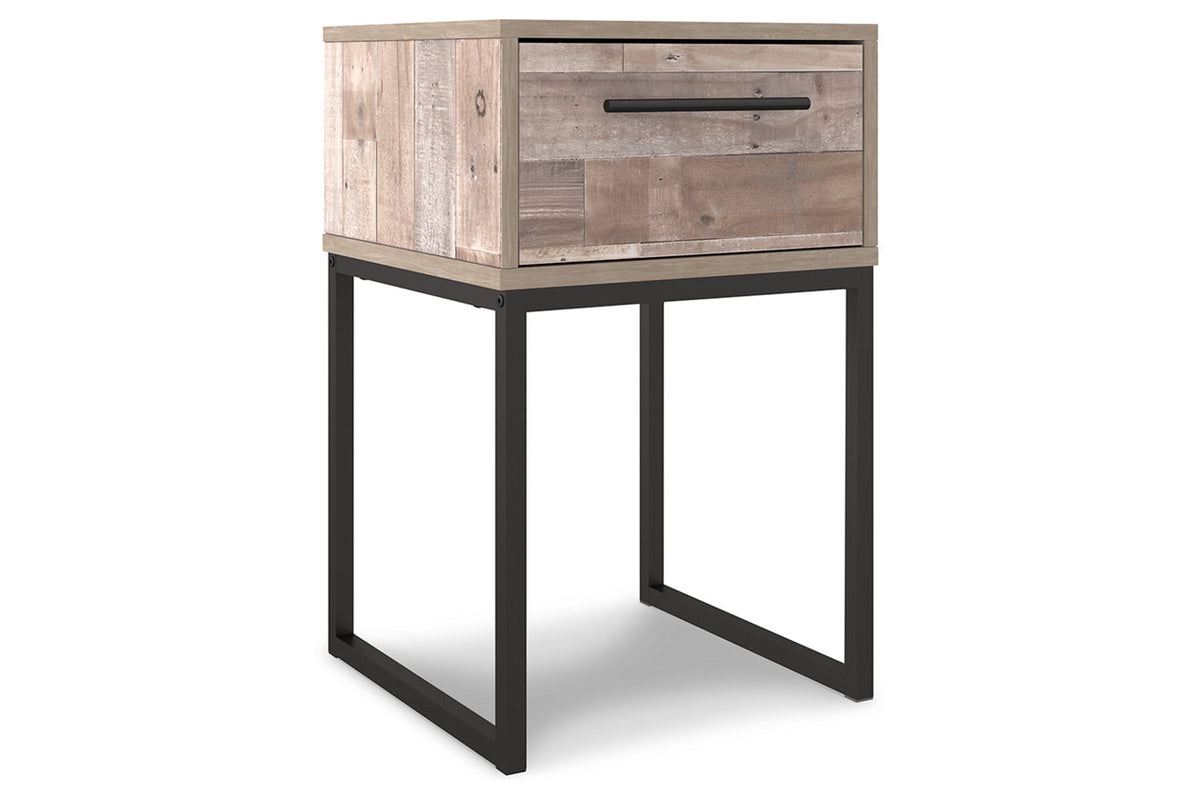 Neilsville Whitewash Nightstand from Ashley - Luna Furniture
