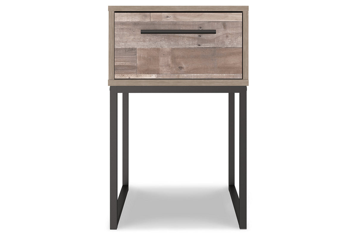 Neilsville Whitewash Nightstand from Ashley - Luna Furniture