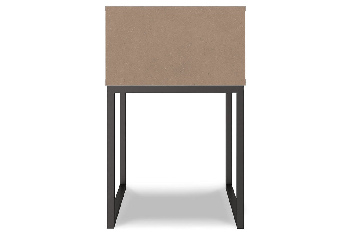 Neilsville Whitewash Nightstand from Ashley - Luna Furniture