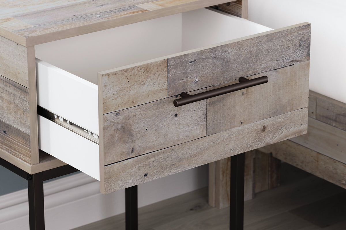 Neilsville Whitewash Nightstand from Ashley - Luna Furniture