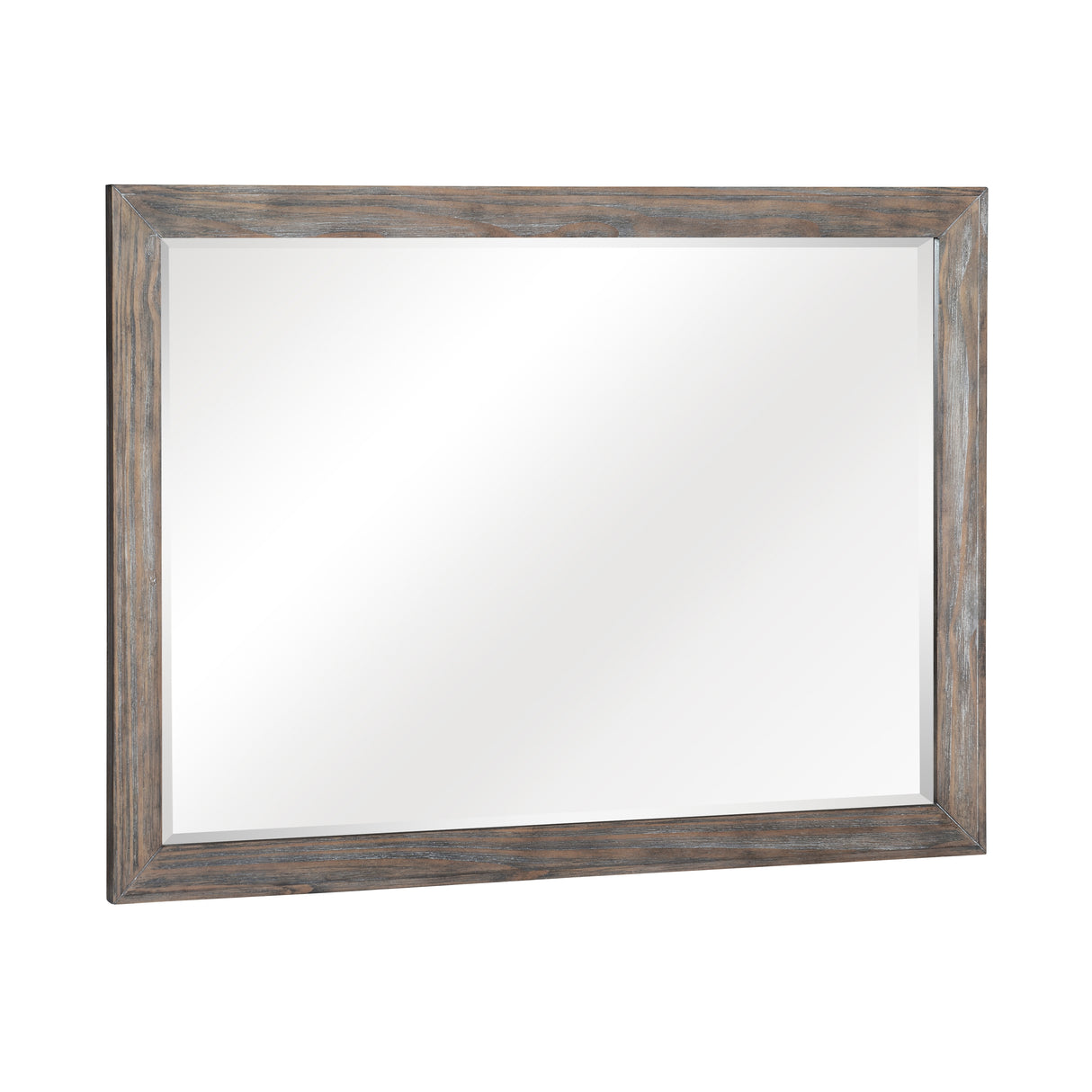 Newell Light Brown Mirror (Mirror Only) from Homelegance - Luna Furniture