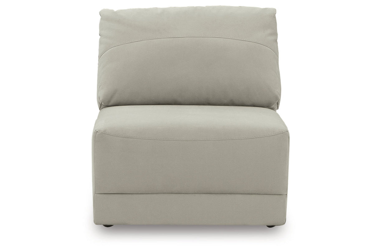 Next-Gen Gaucho Gray Armless Chair from Ashley Furniture - Luna Furniture