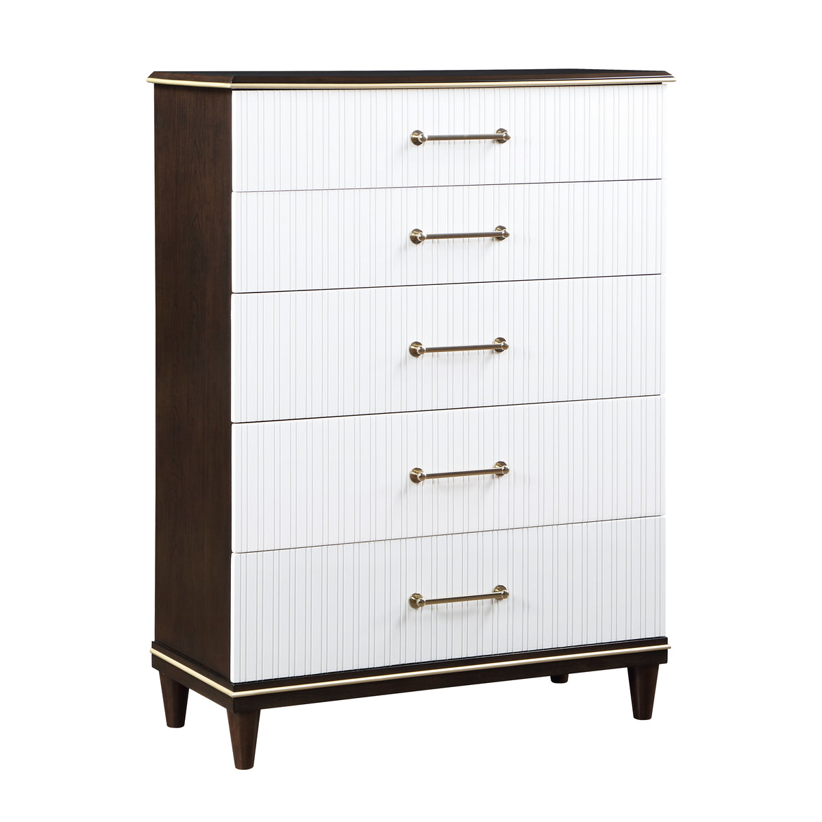 Niles White/Cherry Chest from Homelegance - Luna Furniture