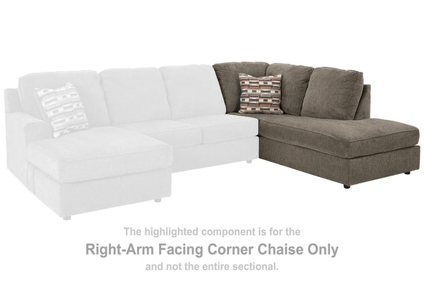 O'Phannon Putty Right-Arm Facing Corner Chaise