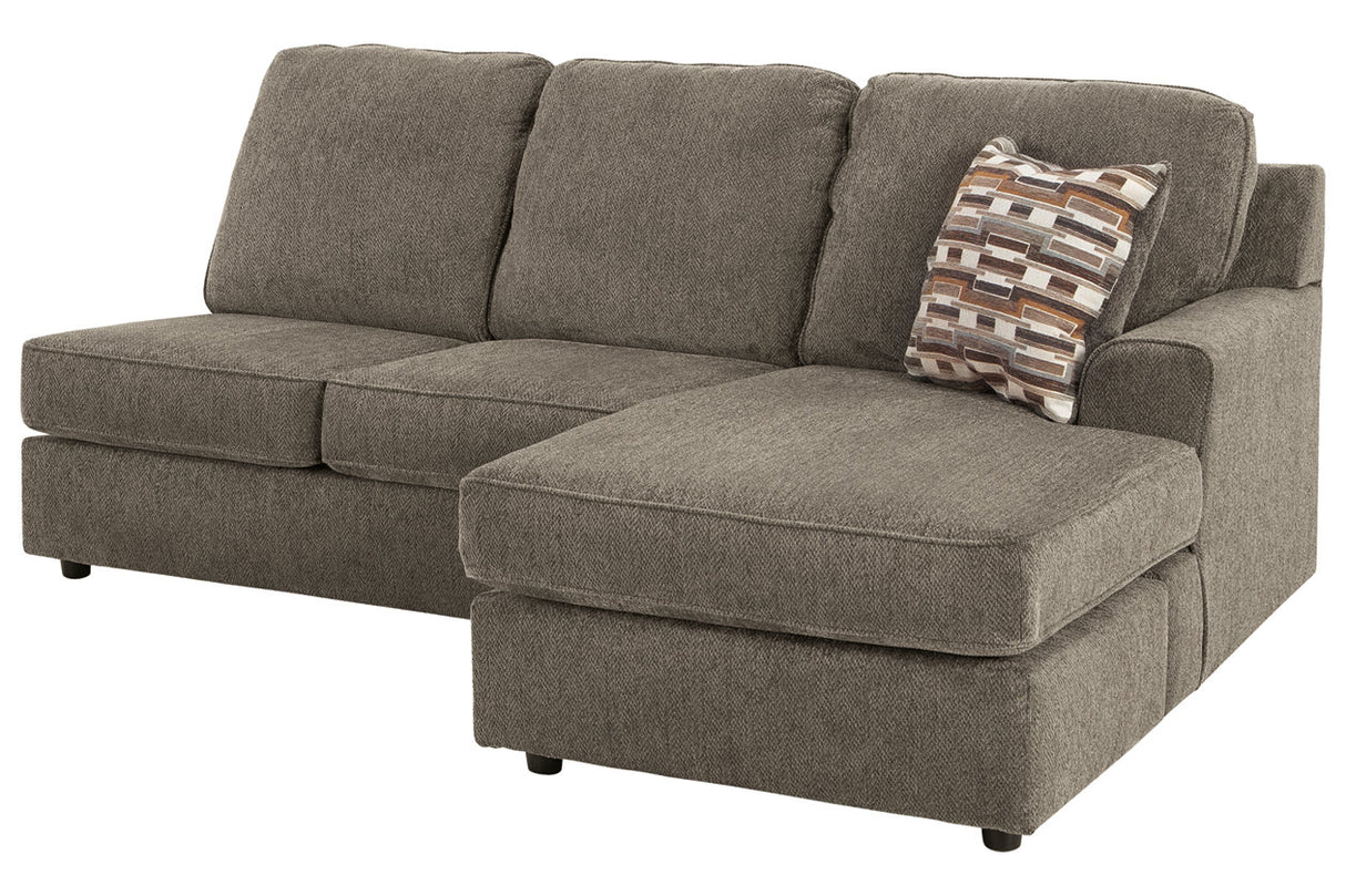 O'Phannon Putty Right-Arm Facing Sofa Chaise from Ashley - Luna Furniture