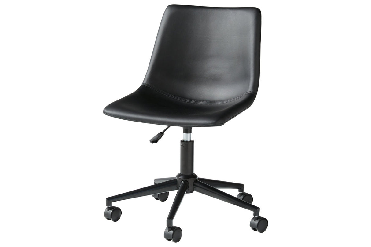 Office Chair Program Black Home Office Desk Chair from Ashley - Luna Furniture