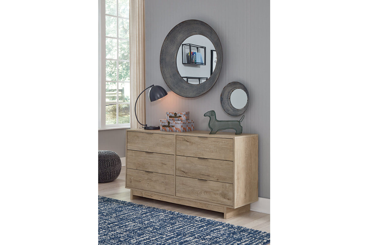 Oliah Natural Dresser from Ashley Furniture - Luna Furniture