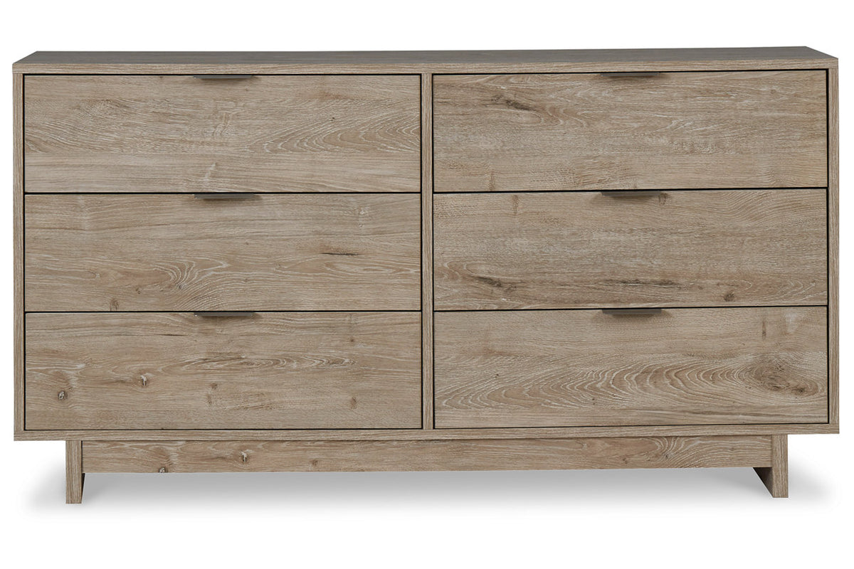 Oliah Natural Dresser from Ashley Furniture - Luna Furniture