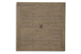 Aria Plains Brown Outdoor Dining Table