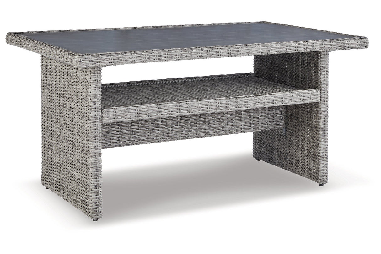 NAPLES BEACH Light Gray Outdoor Multi-use Table from Ashley - Luna Furniture